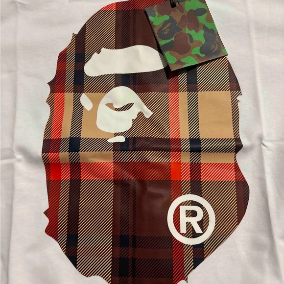 Bape Other - Bape x Burberry collab t-shirt